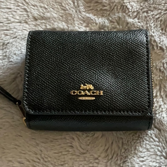 Coach Black Leather Wallet - Picture 1 of 3